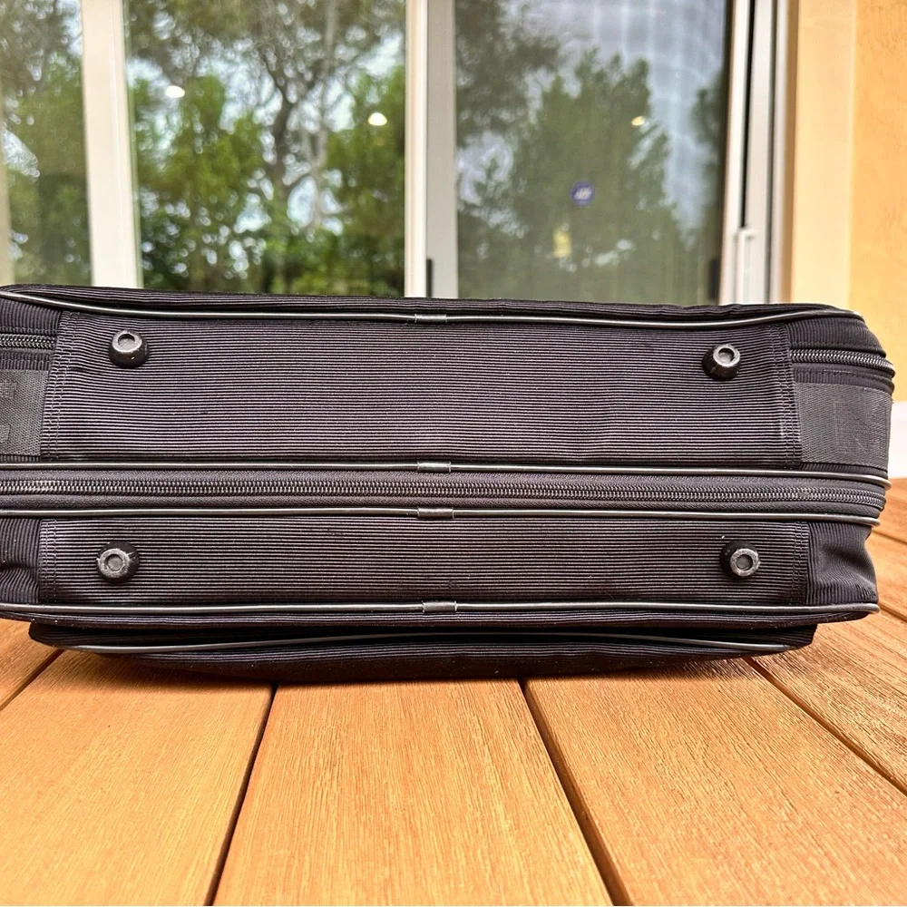 Montblanc Black and Gray Briefcase